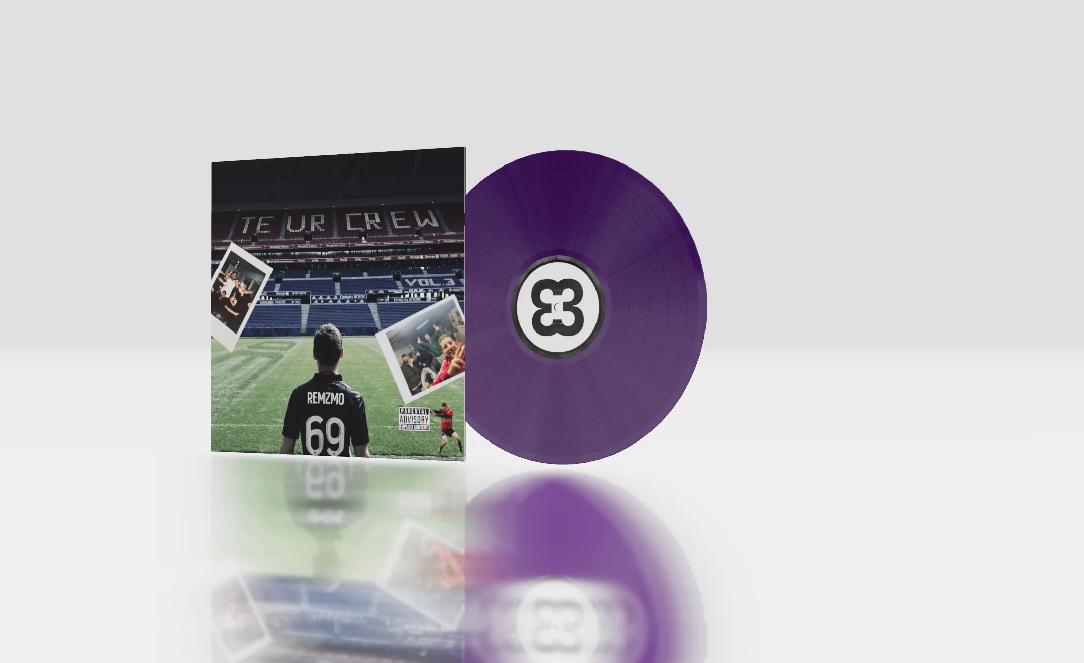 Round + 12" Original + Premium #49195e + Cover