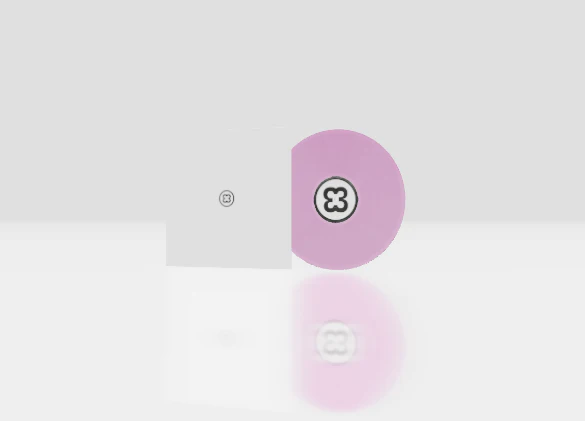 Round + 12" Original + Premium #da98cb + No cover