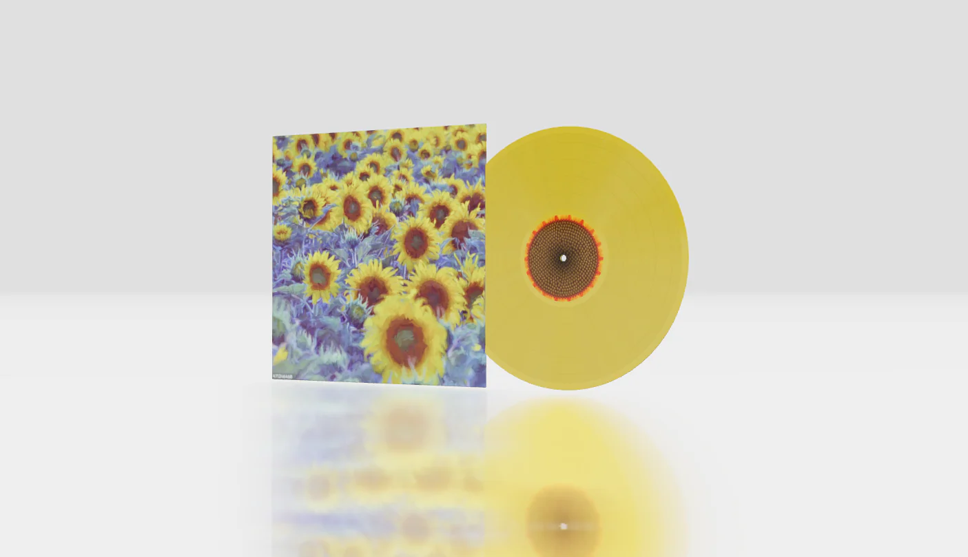 Round + 12" Original + Premium #dbbb0a + Cover