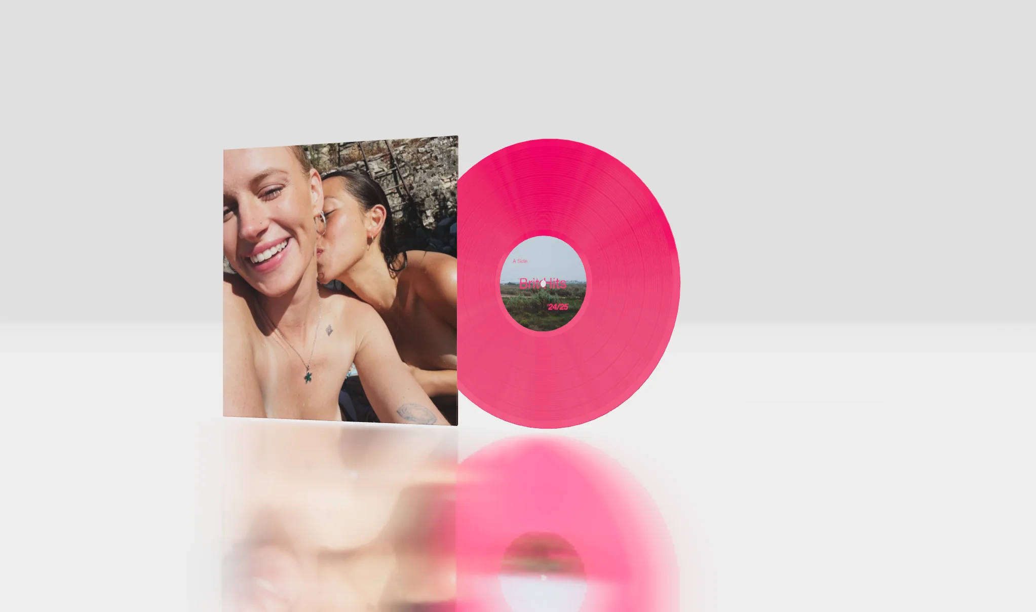 Round + 12" Original + Premium #ff0265 + Draw on it Cover
